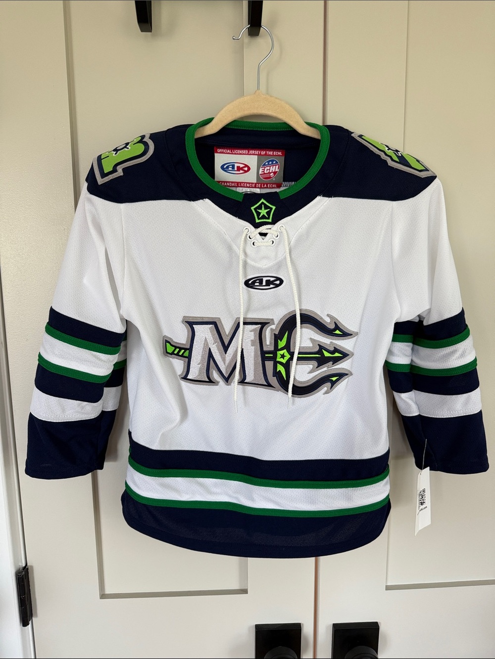 ECHL Maine Mariners Youth Hockey Jersey